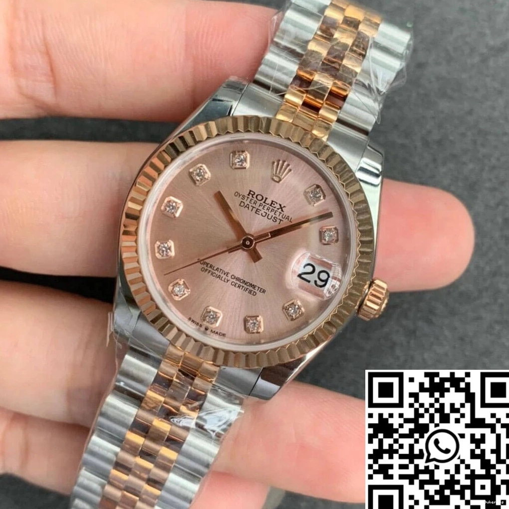 Rose 865 FashionForward Datejust Factory Gold GS Rolex M278271-0024 0824